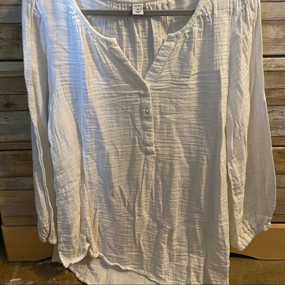 old Navy gauze tunic